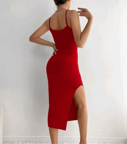 VESTIDO TIRAS ELEGANTE
